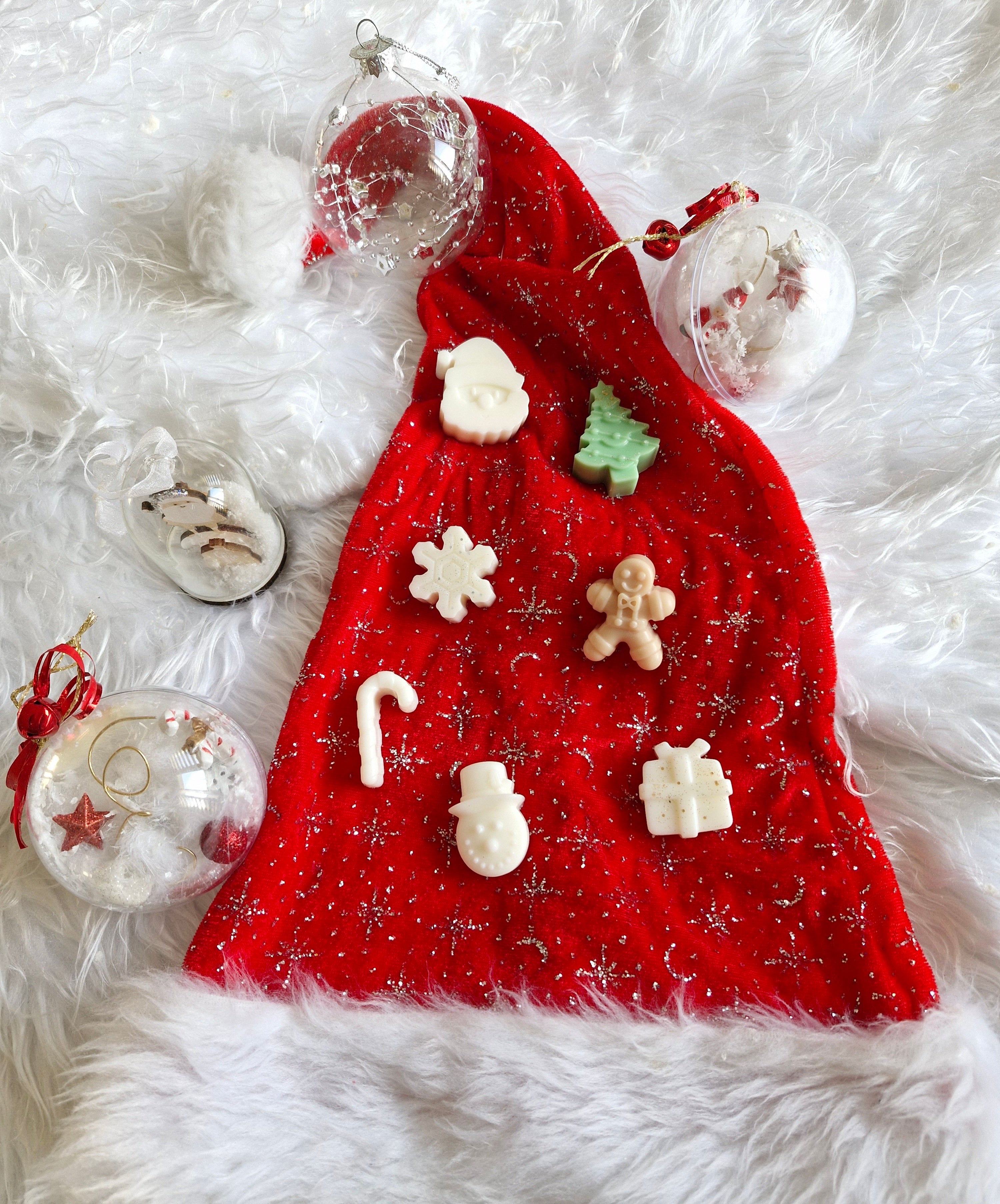 Fondants parfumés Noël cire végétale 