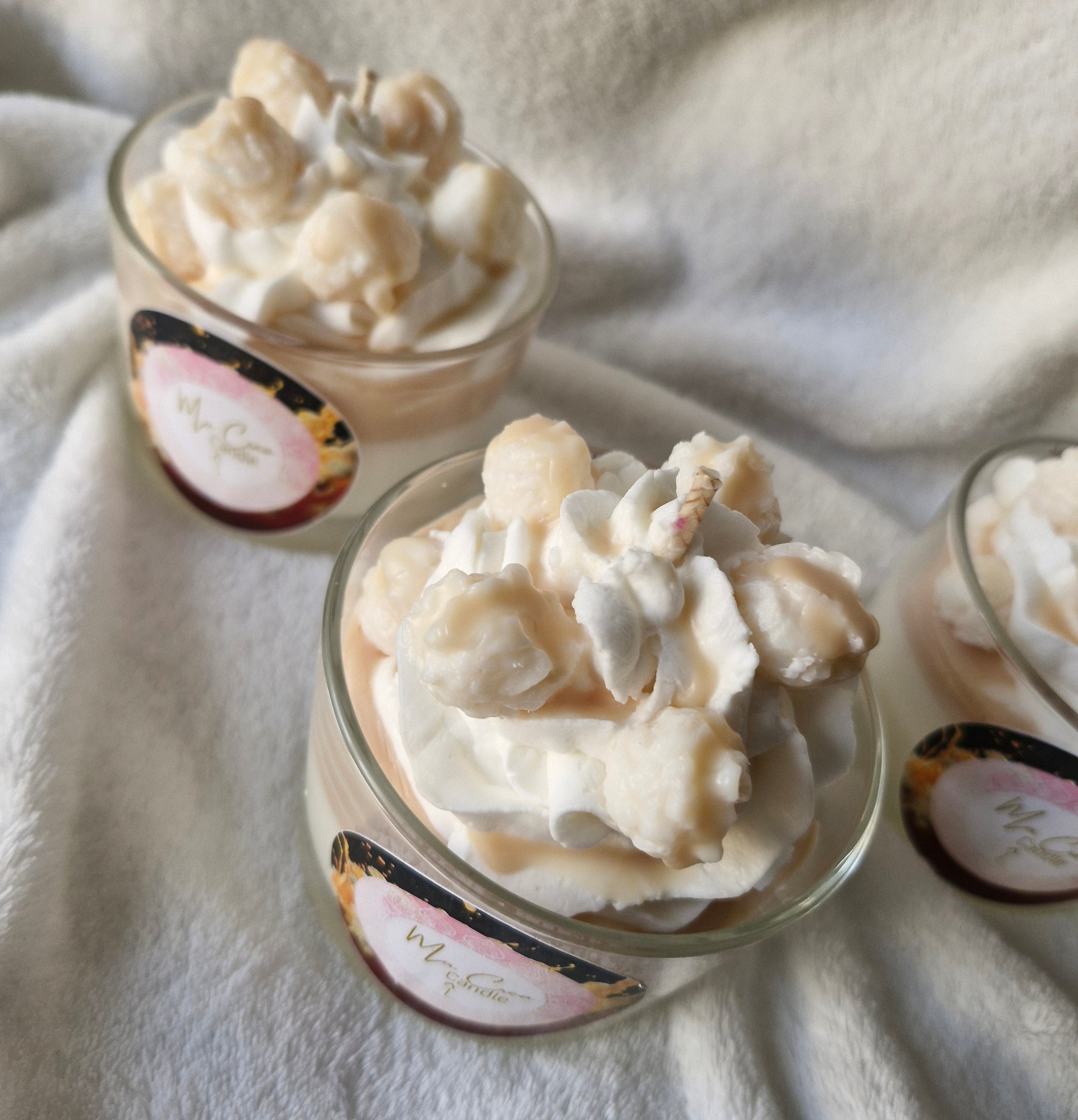 Bougie gourmande Pop-corn
