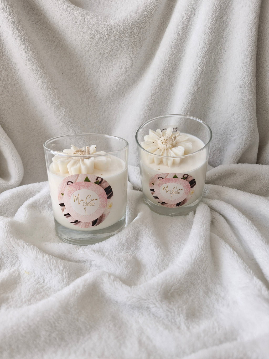 Bougie parfumée vanille 170g