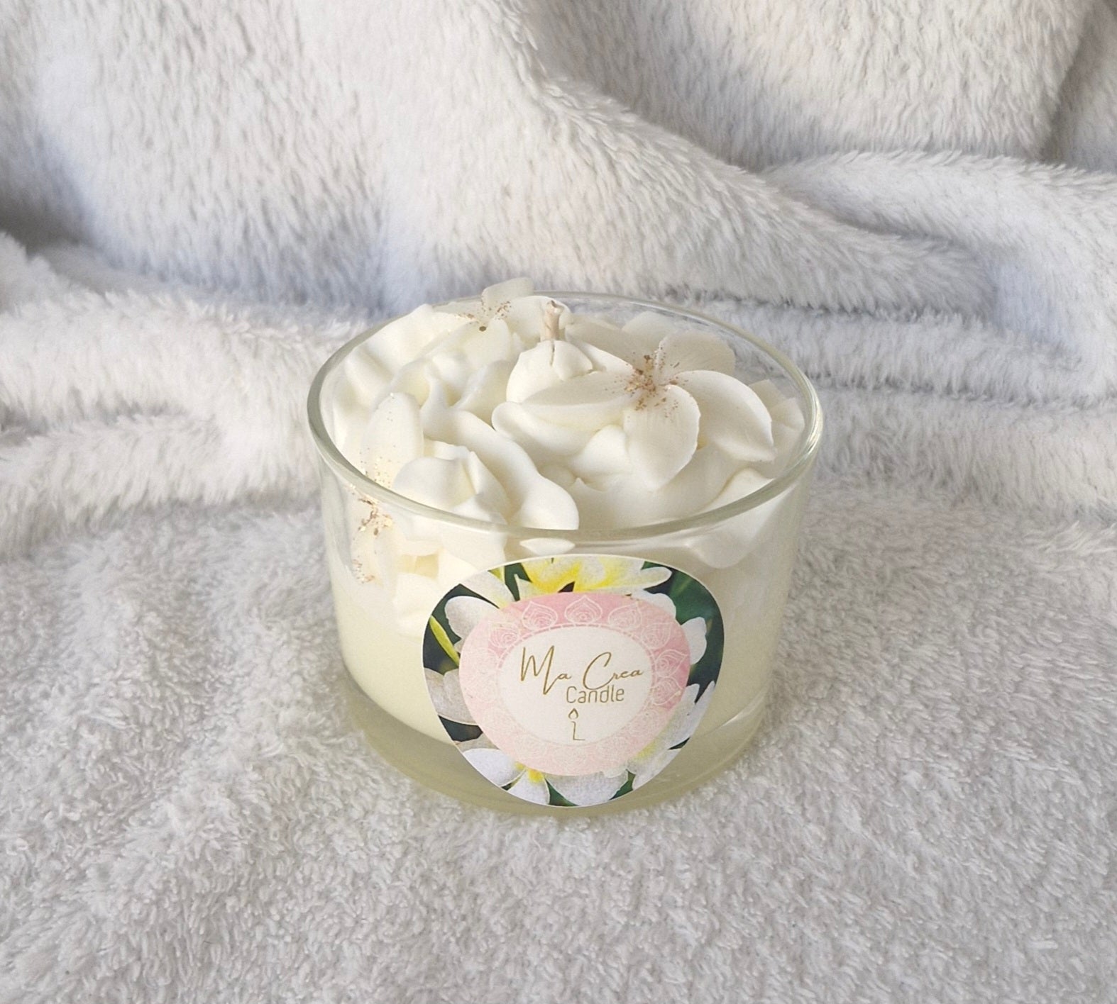 Bougie monoï 150g cire végétale soja 