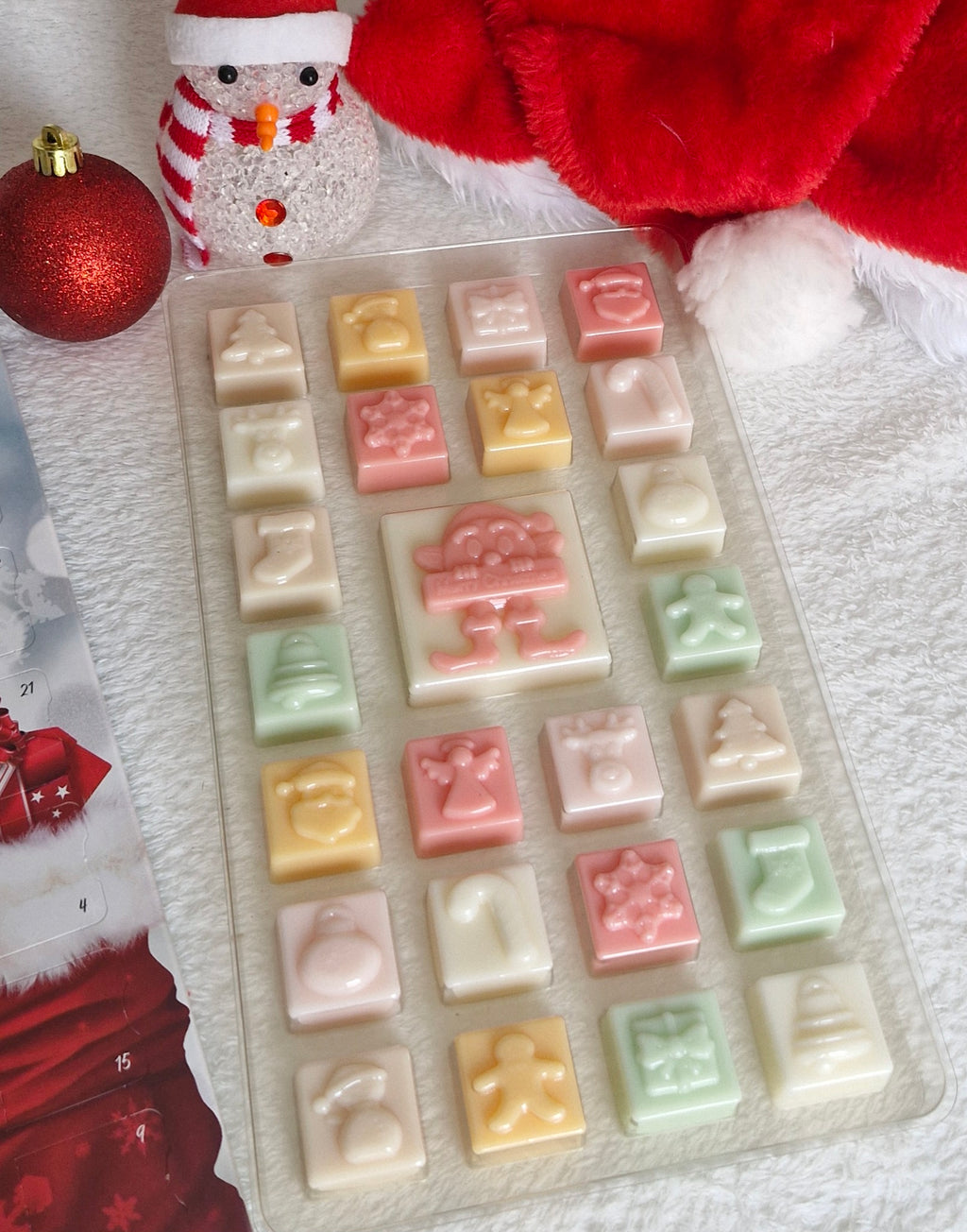 Calendrier de l'avent - Fondants parfumés Noël ❄️🎄🎅
