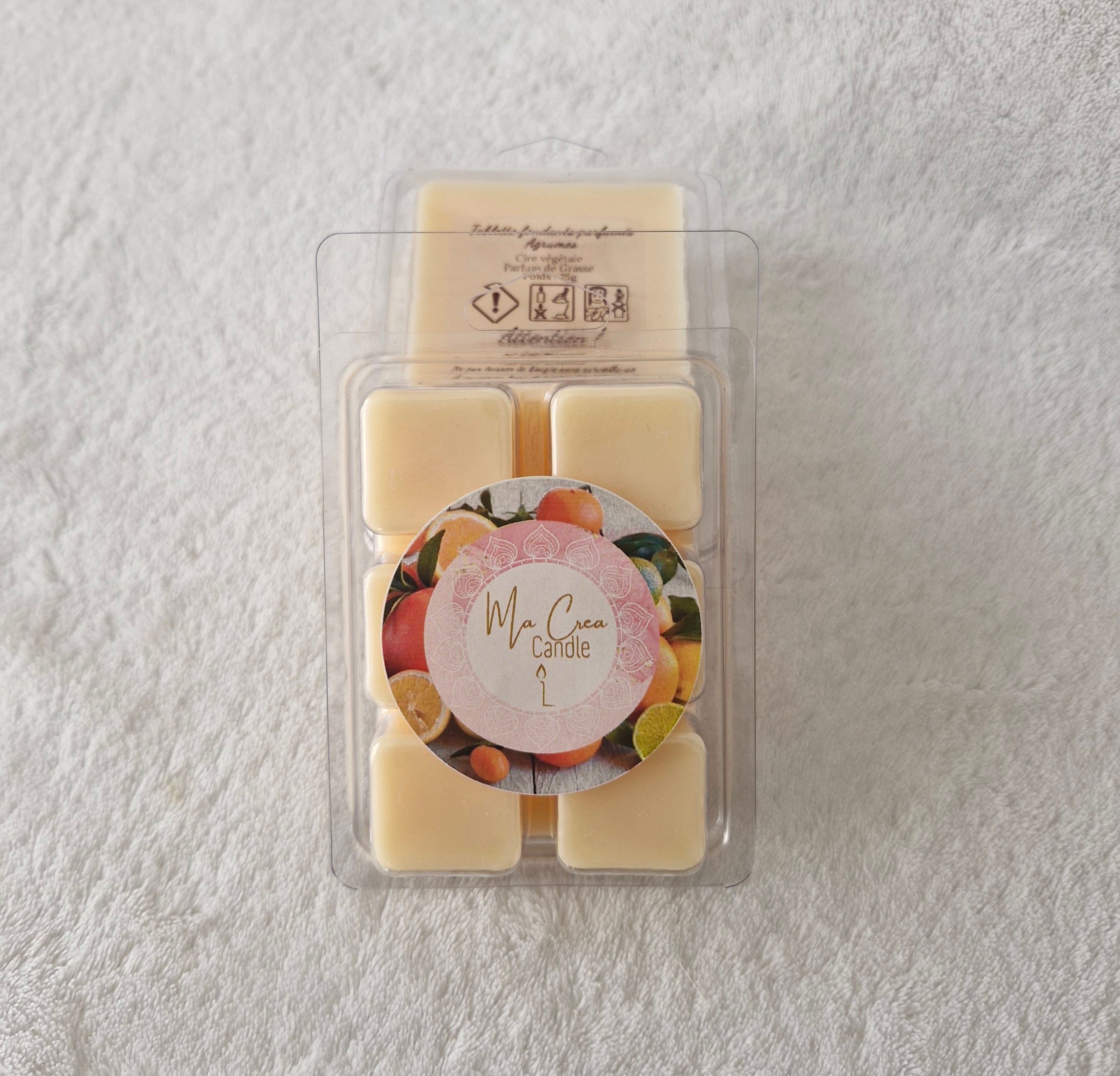 Tablette fondant parfumée