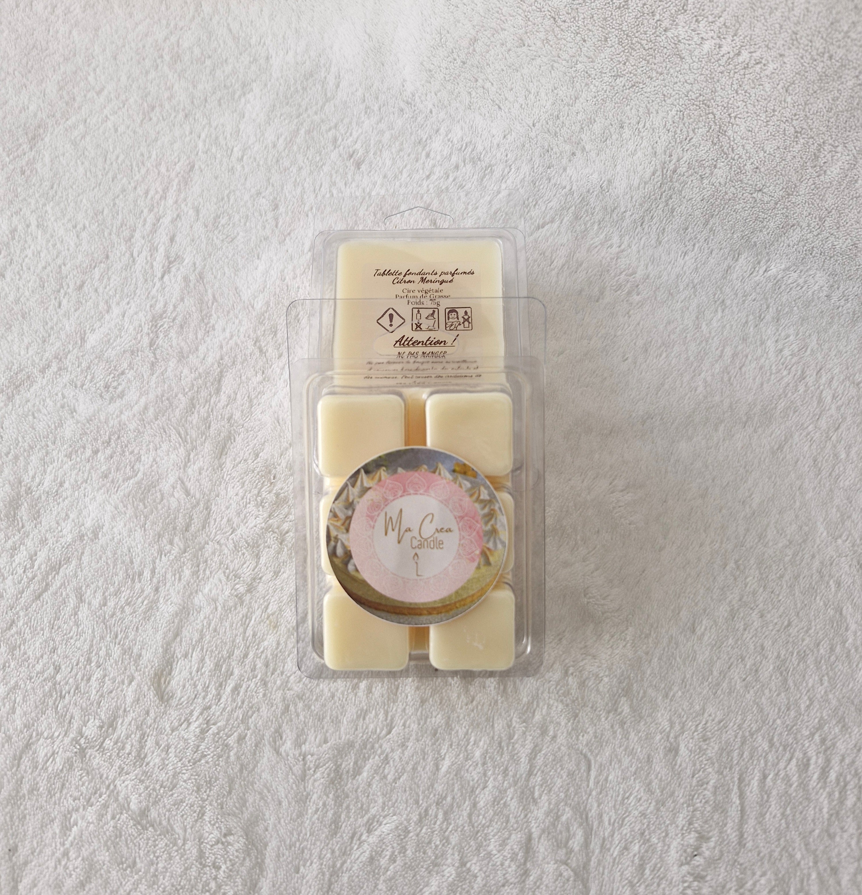 Tablette fondant parfumée