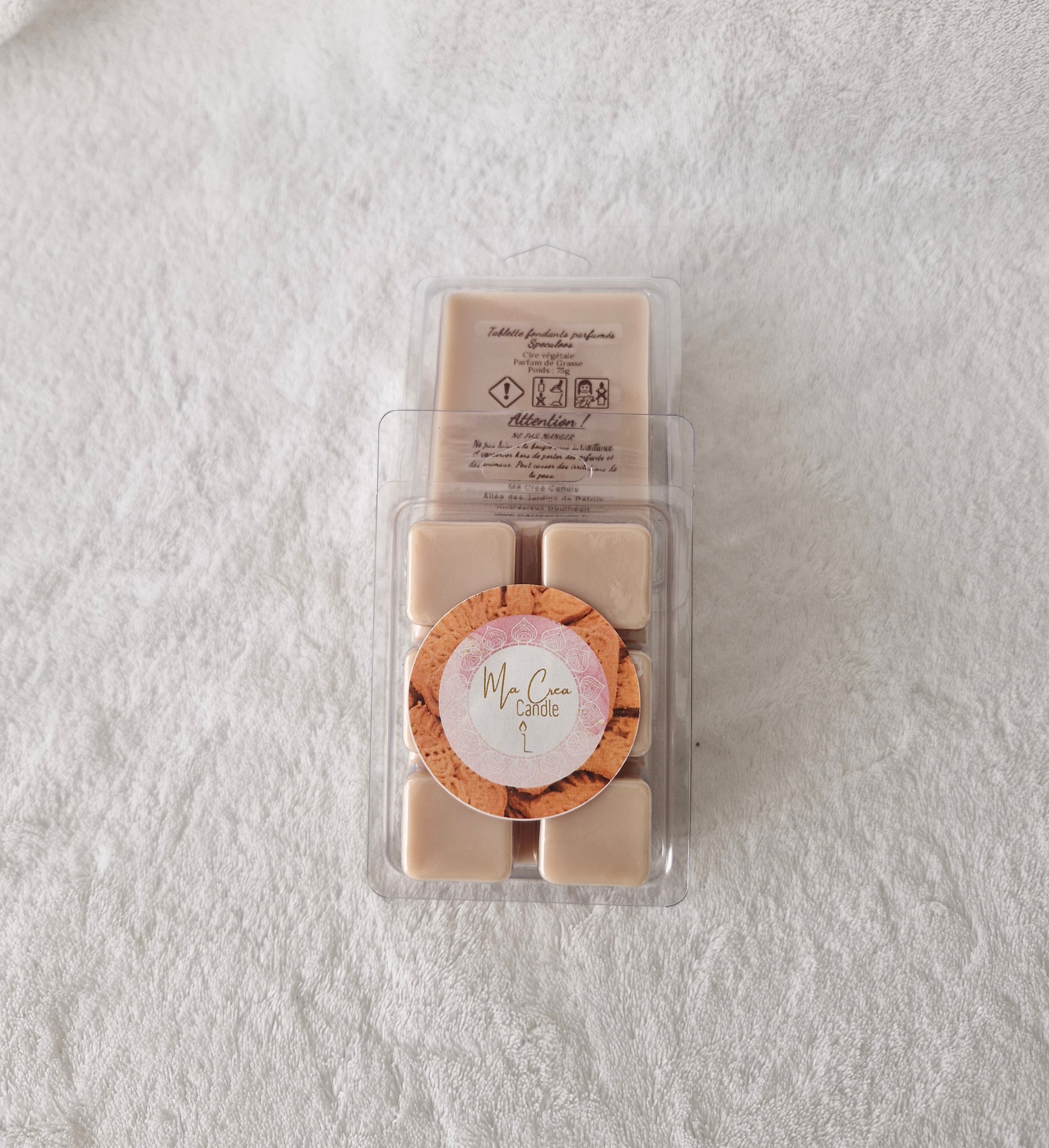 Tablette fondant parfumée