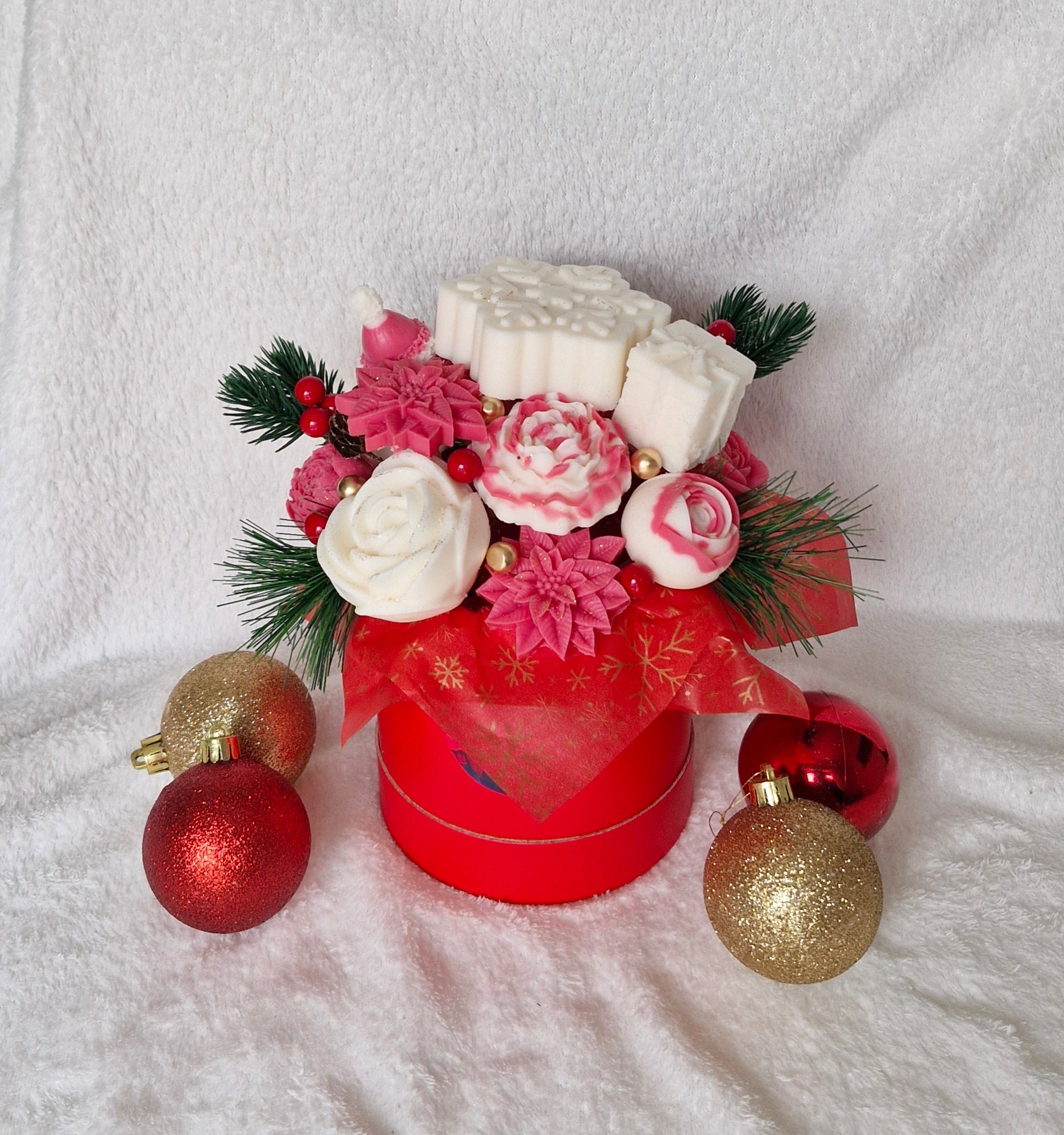 Bouquet fleurs de Noël 💐 - Fleur de Noël 🌺