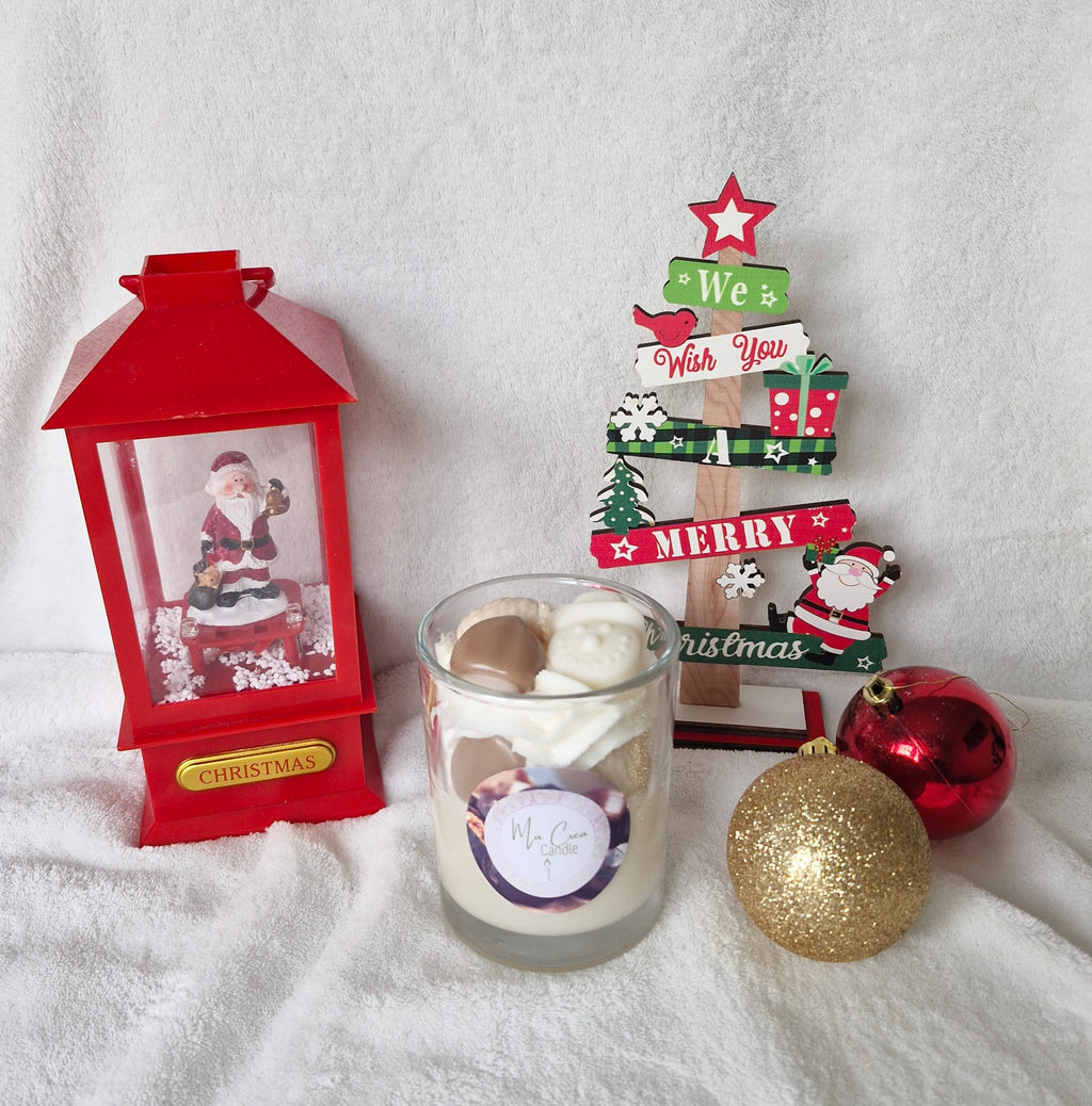 Bougie châtaigne grillée cire végétale 240g