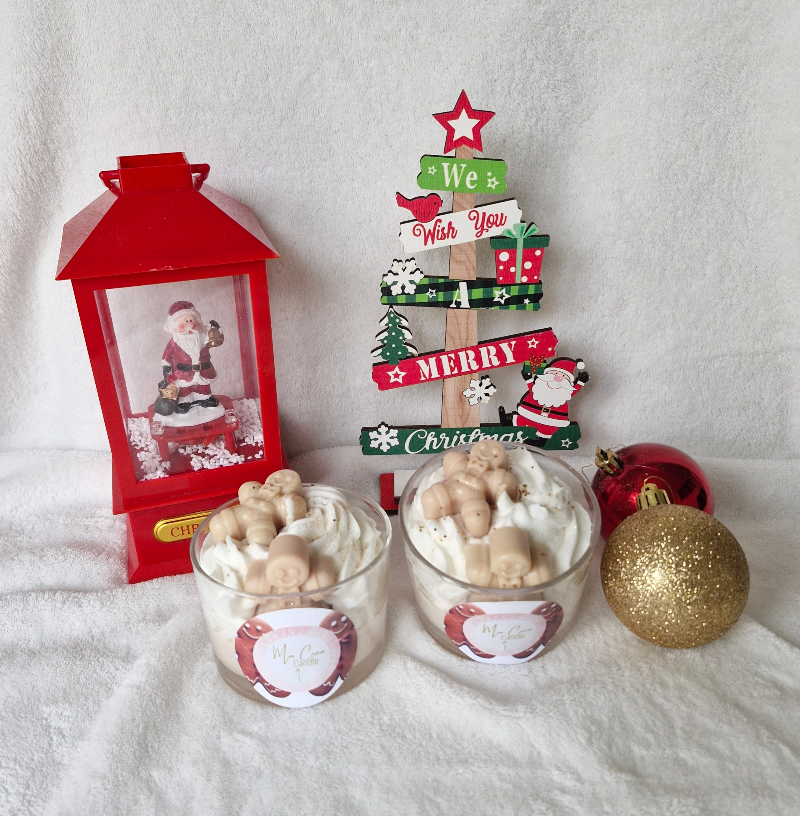 Bougie pain d'épices 170g cire végétale