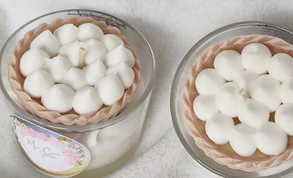 Bougie gourmande - Citron meringué 🍋