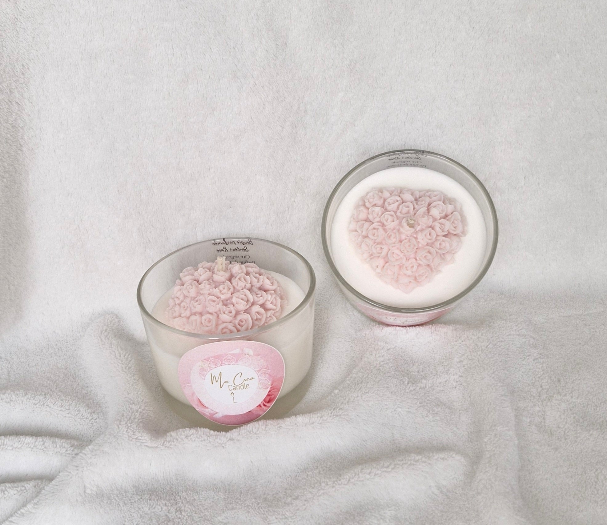 Bougie parfumée - Rose 🌹