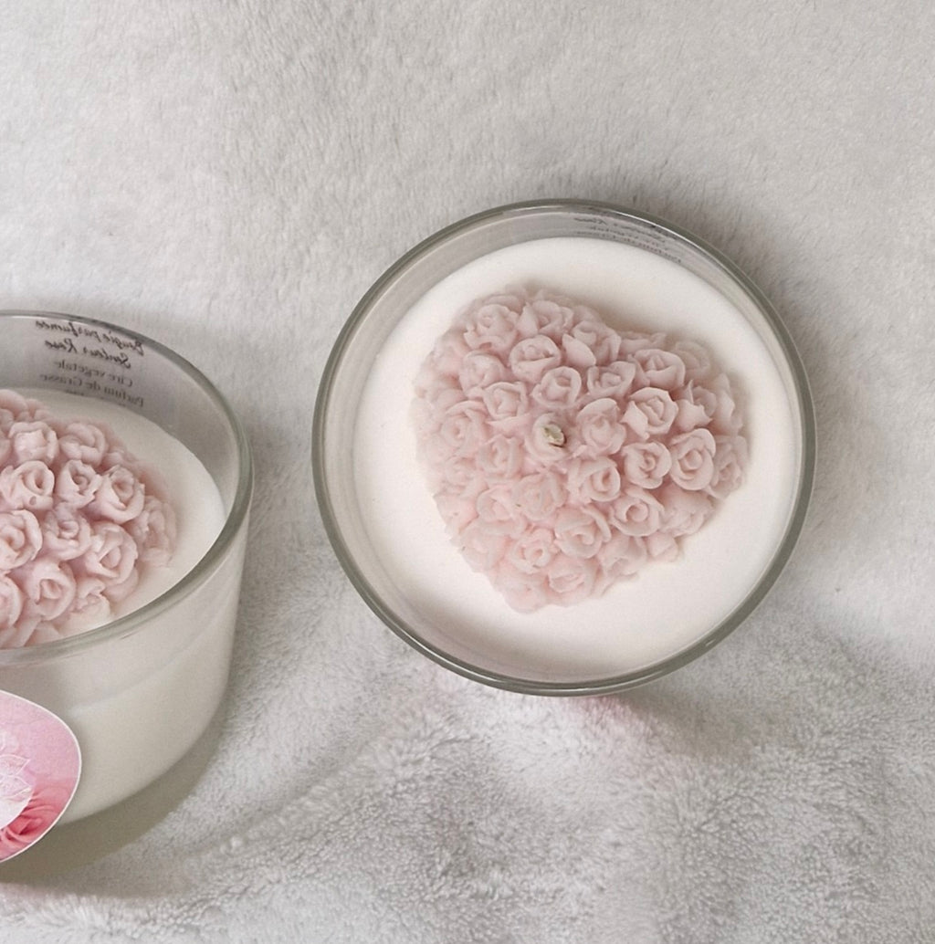 Bougie parfumée - Rose 🌹