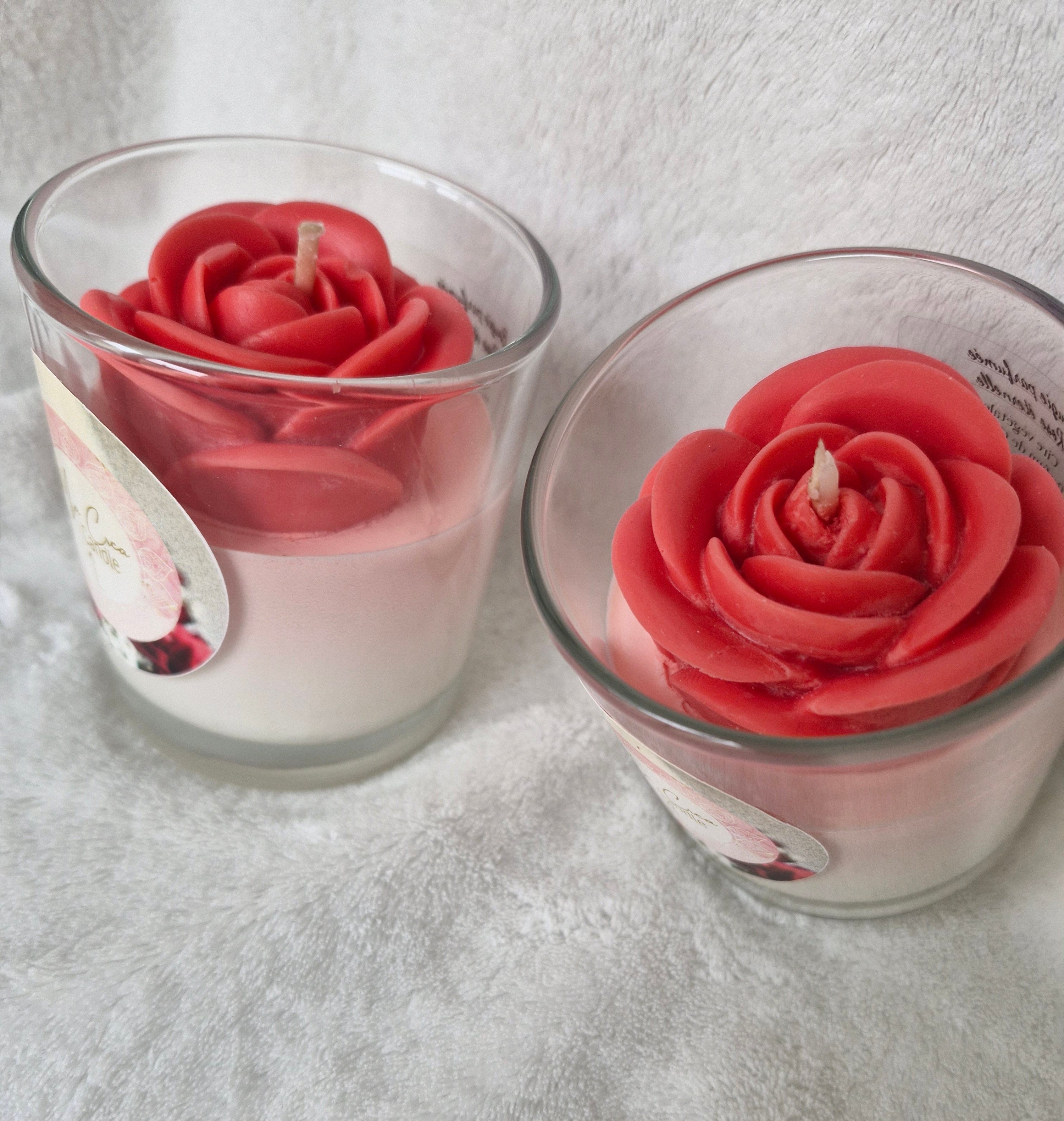 Bougie parfumée - Rose éternelle 🌹