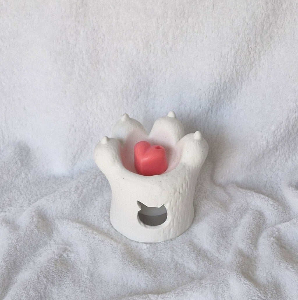 Brûleur Pâte Chat Blanc