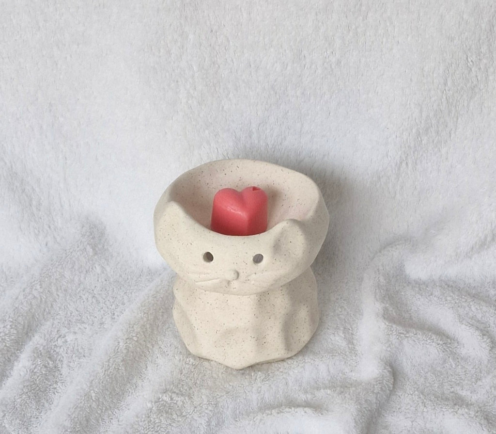Brûleur Pâte Chat Blanc