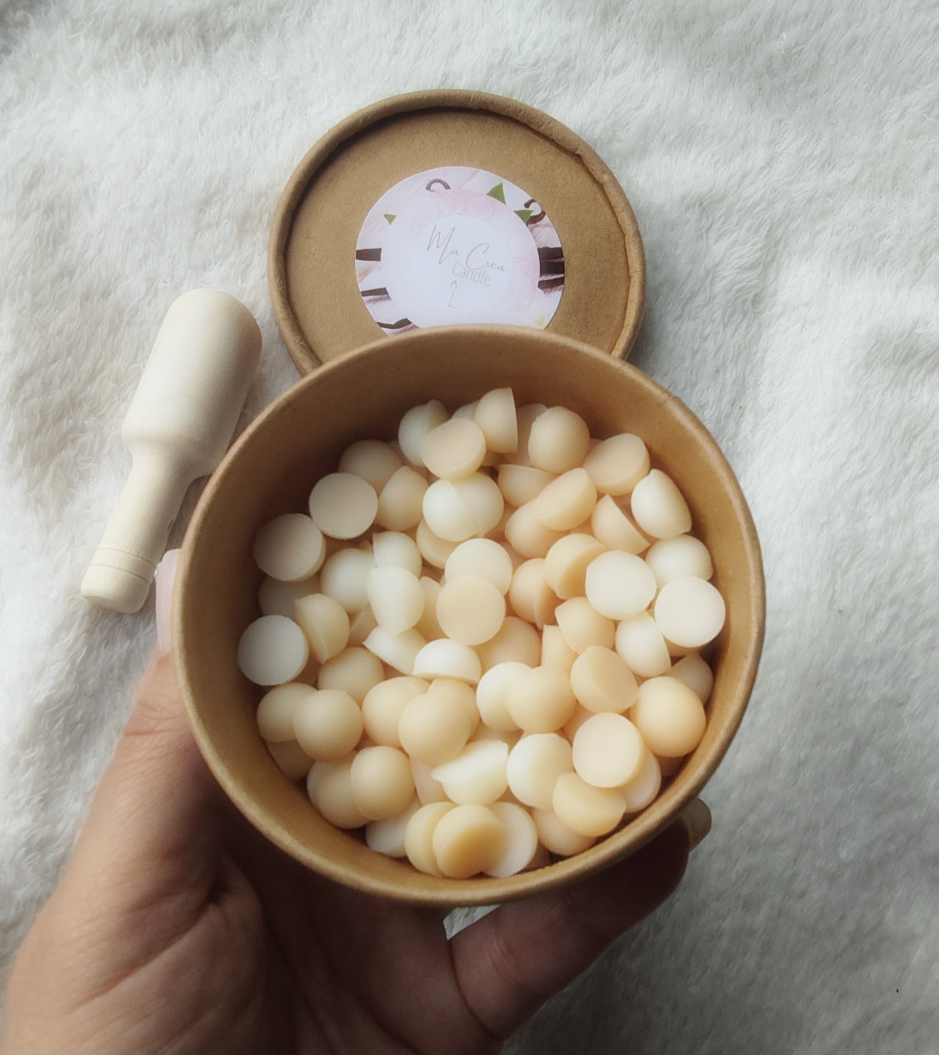 Box fondants parfumés - cire végétale - vanille