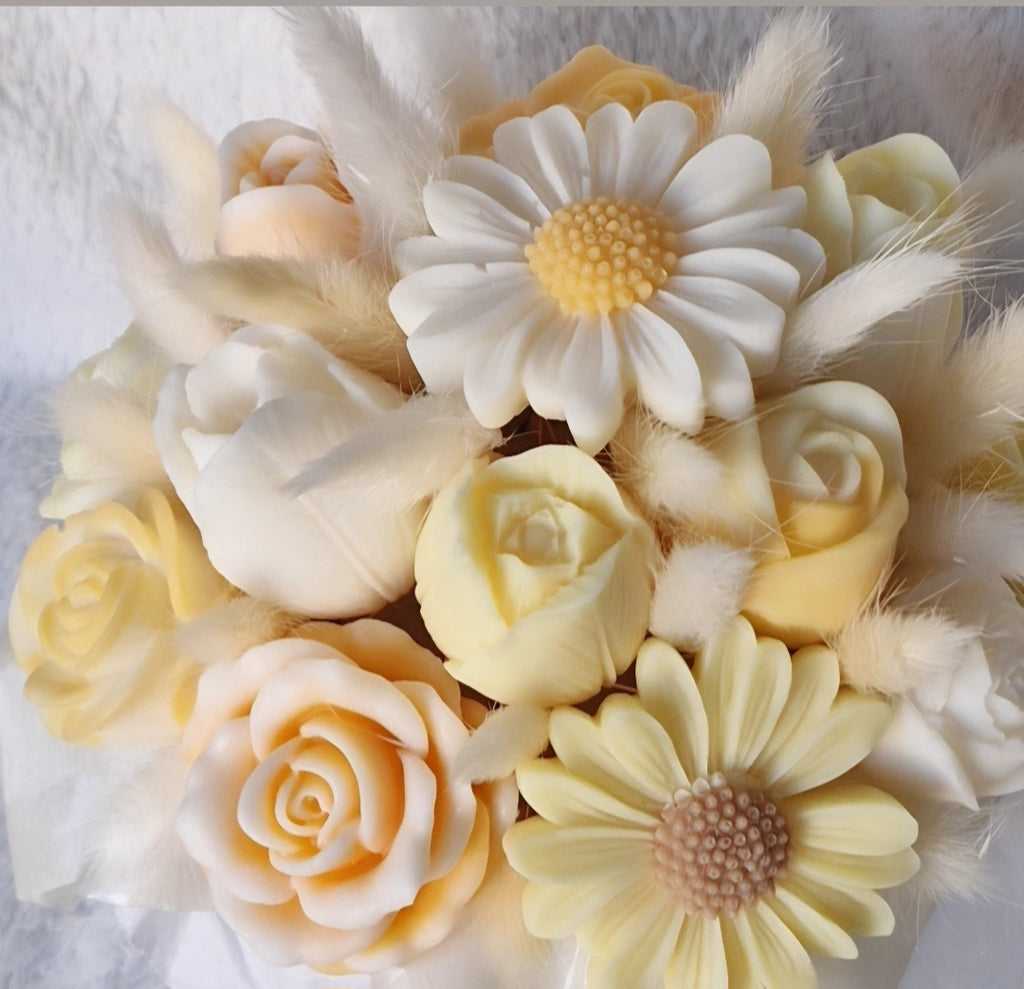 Bouquet fleurs fondants parfumés - Senteur Coquelicot