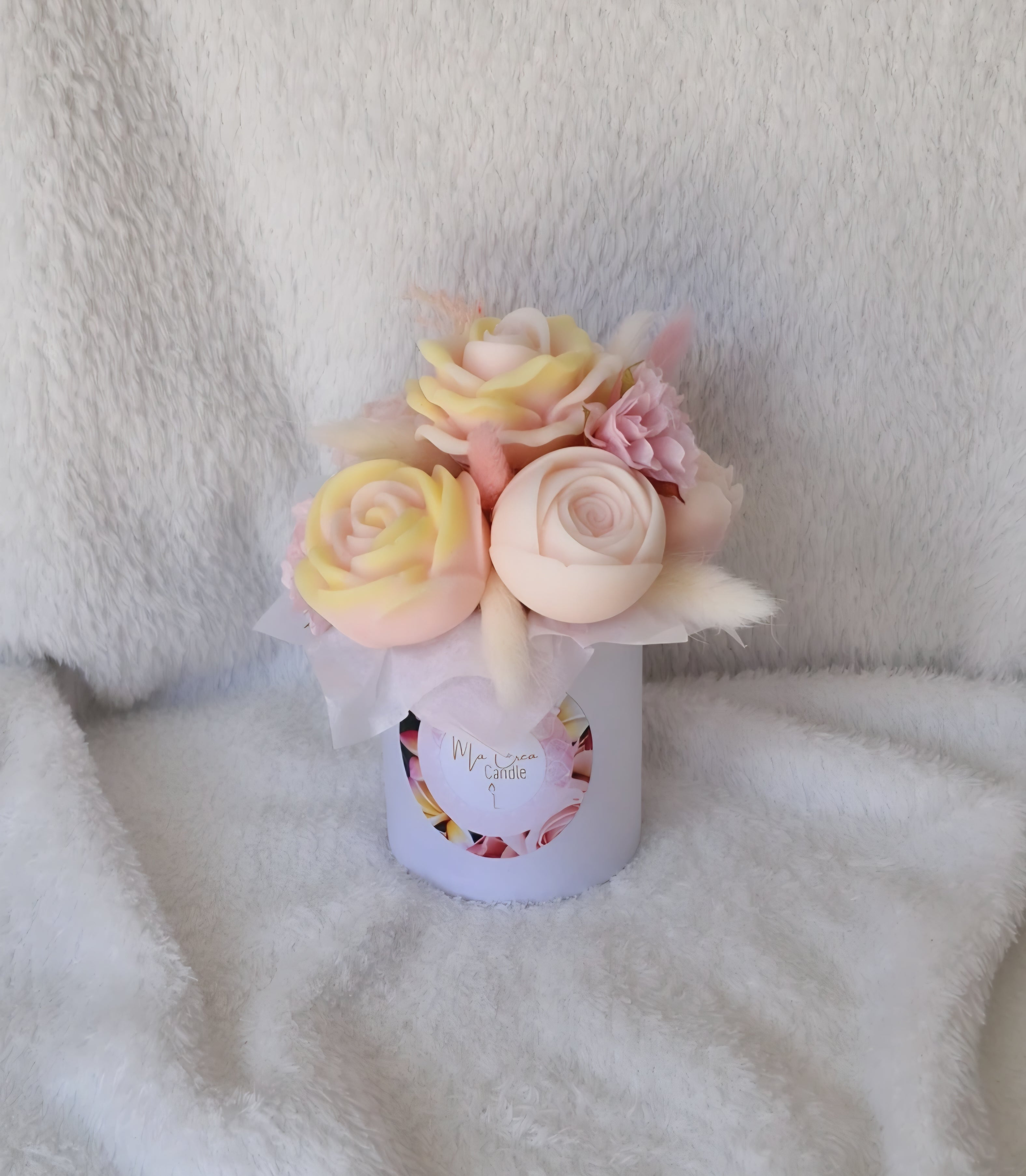 Petit bouquet fleurs parfumées - Monoï rosée
