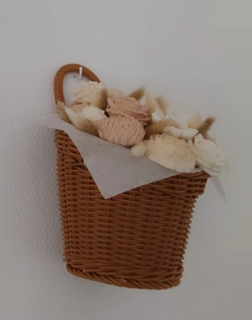 Panier fleuri parfumé à suspendre - Différentes tailles