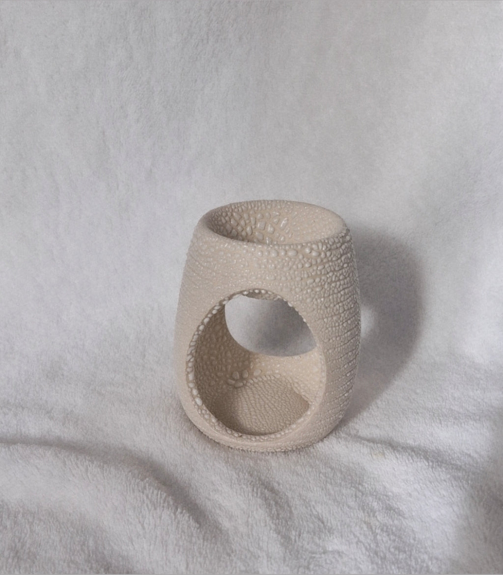 Brûleur céramique beige fondants parfumés 