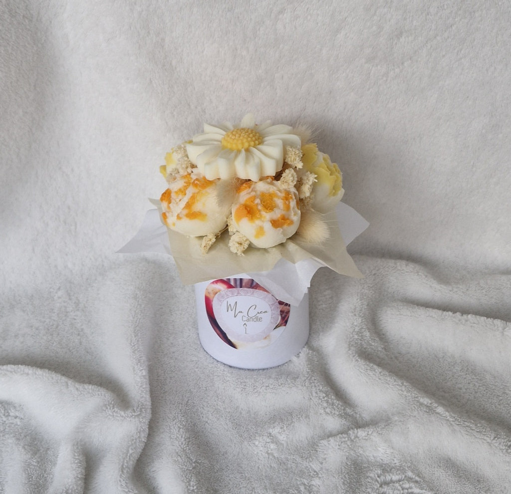 Bouquet fleurs fondants parfumés