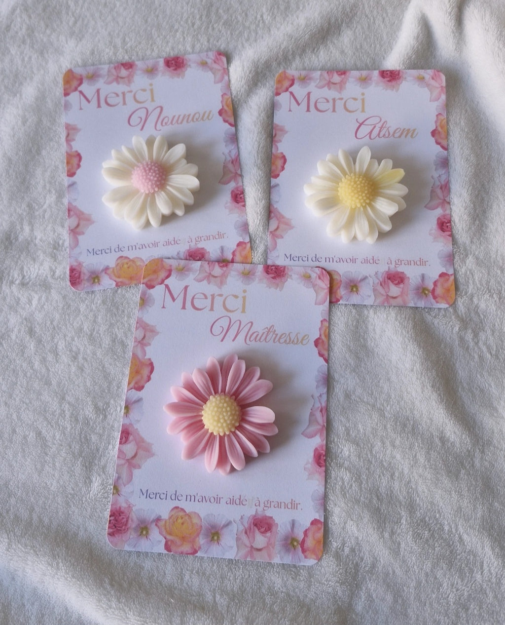 Cadeau maîtresse fondants parfumés 