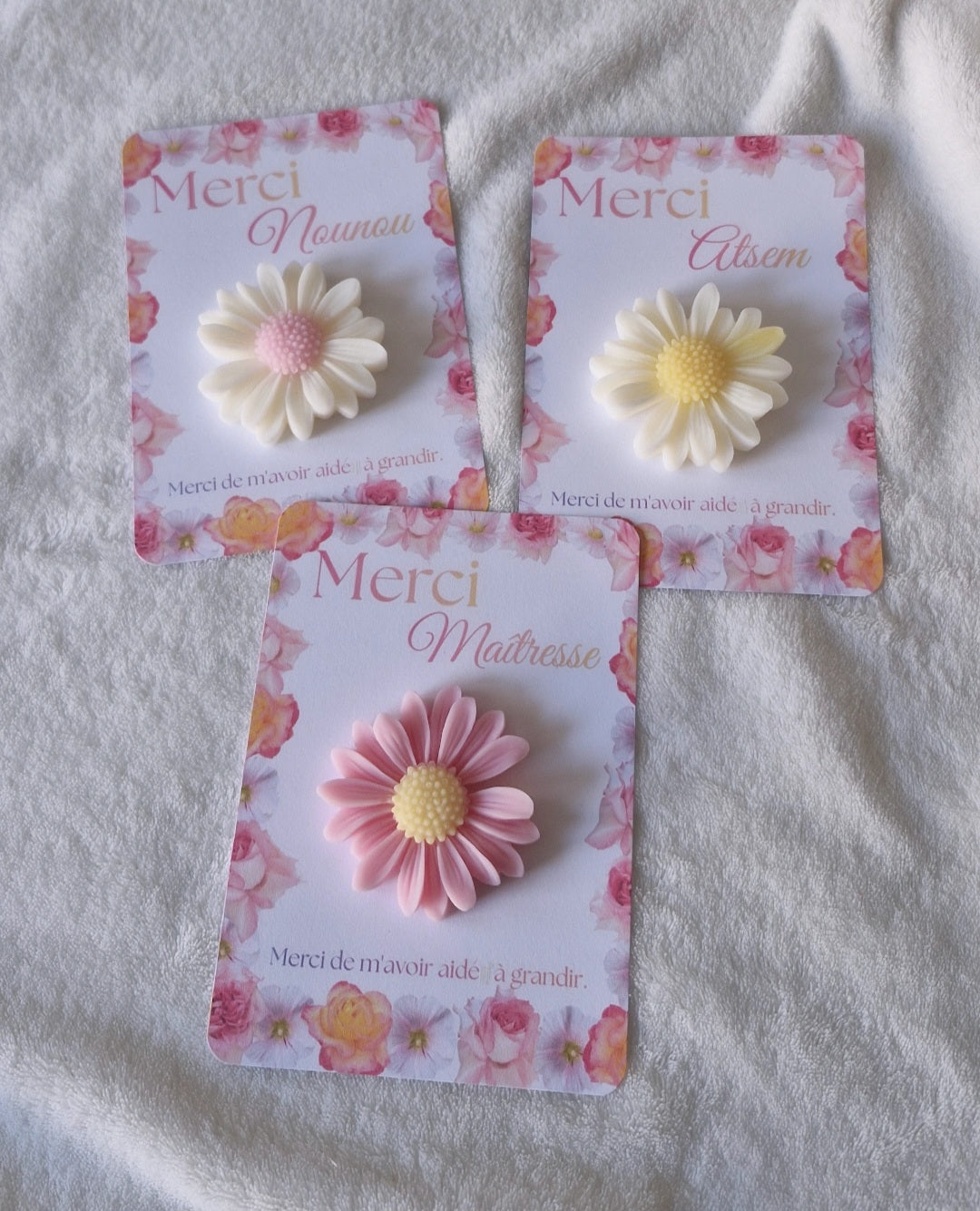 Cadeau maîtresse fondants parfumés 
