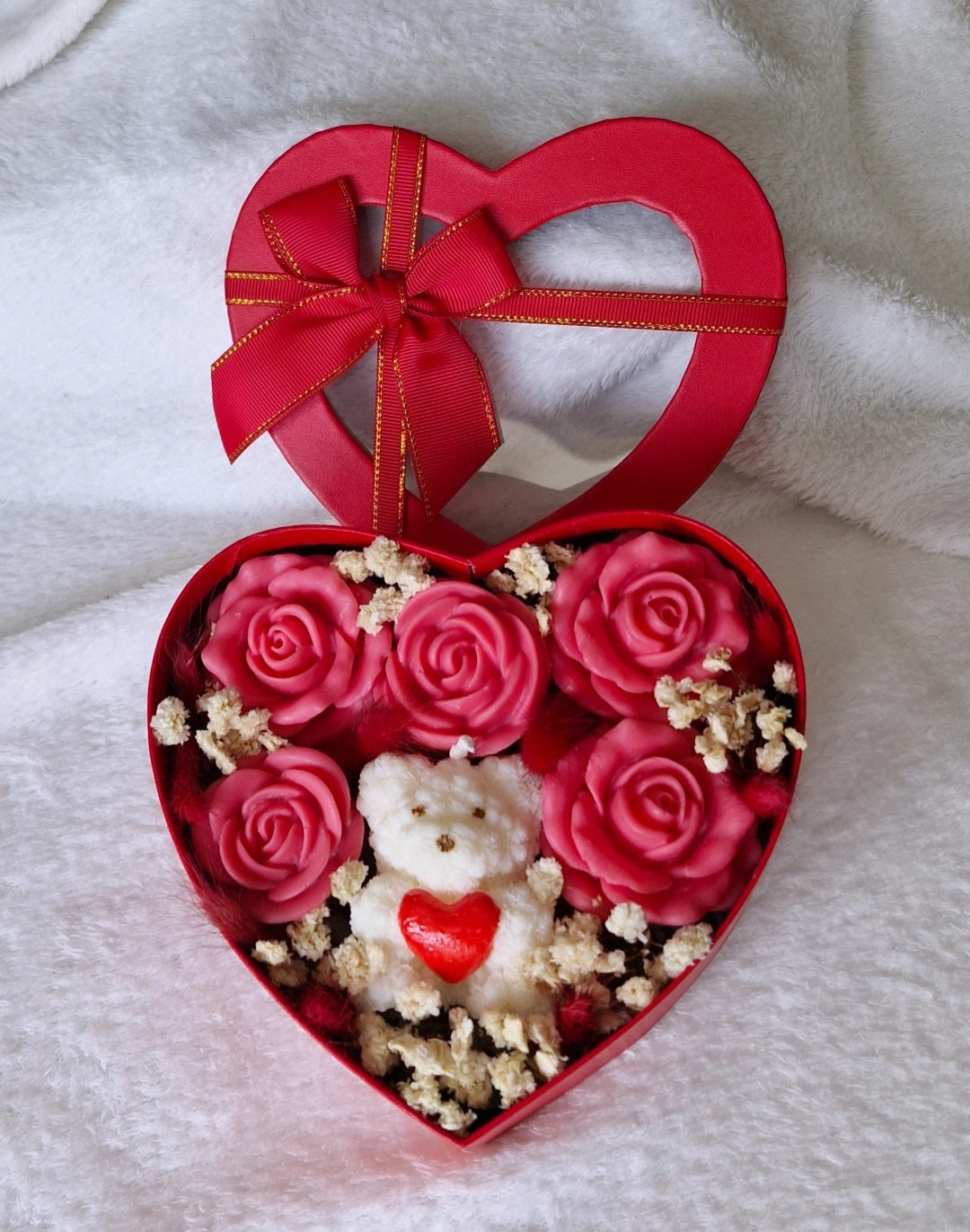 Coffret Saint Valentin cire de soja