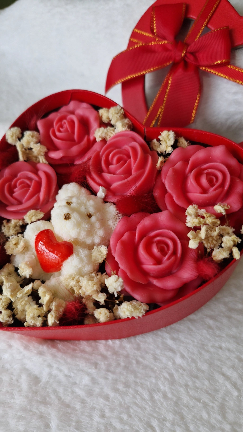 Coffret Saint-Valentin - Rose éternelle